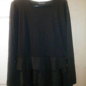 Plus Size Peplum Top